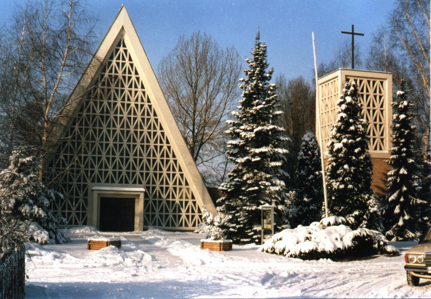 Einweihung der neuen Kirche