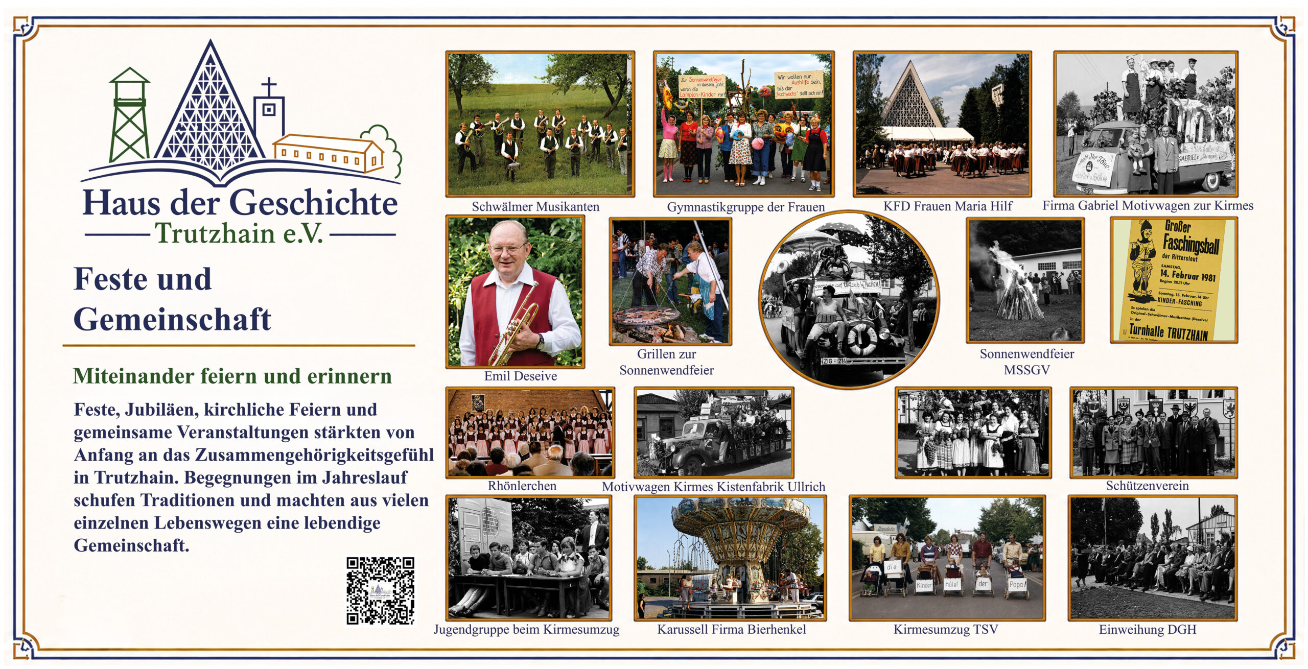 Bauzaunbanner 10 – Feste und Gemeinschaft